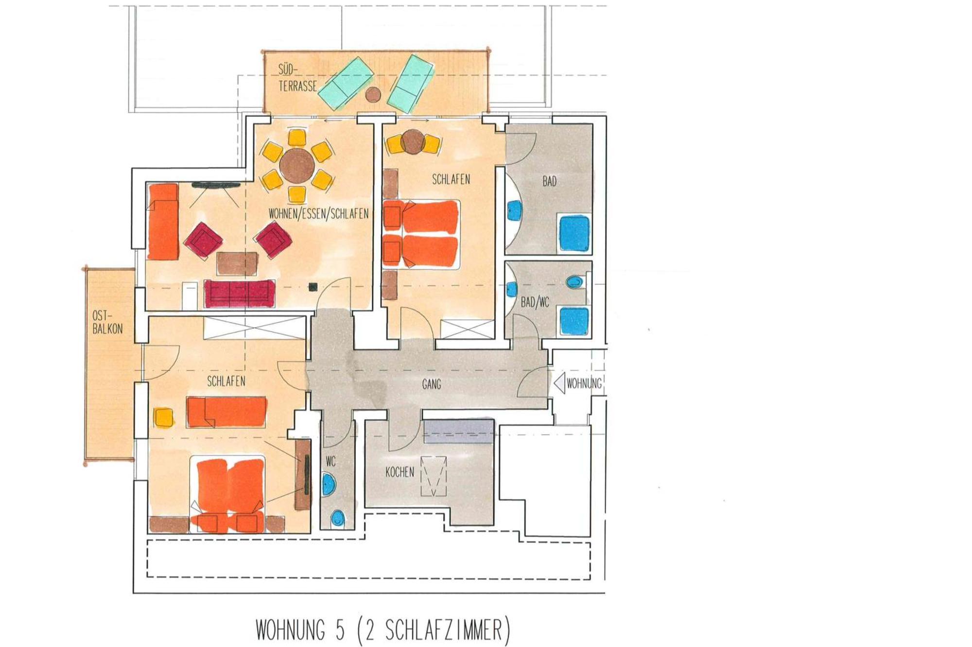 Appartements Gaertner Bichlbach Oda fotoğraf